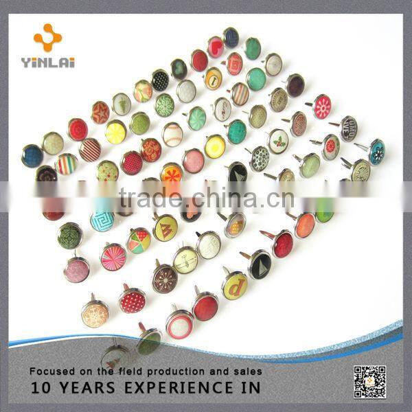 Blue iron epoxy brads