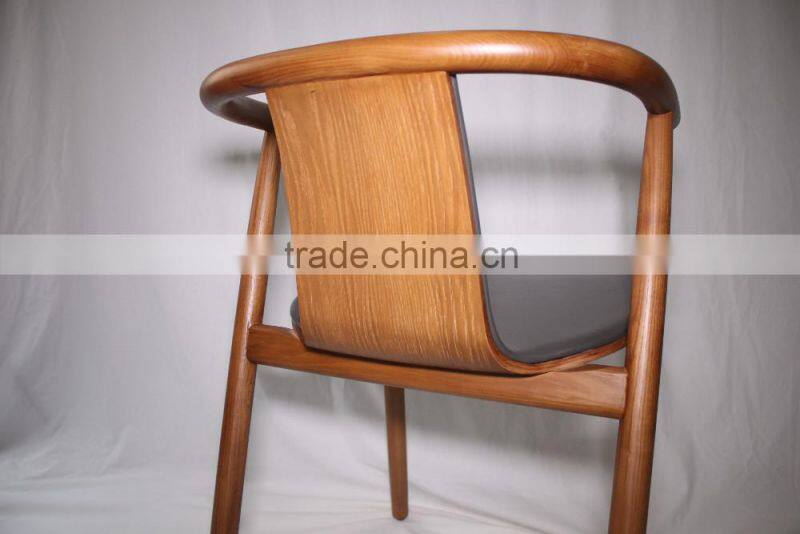North European style elegant solid wood dining chair