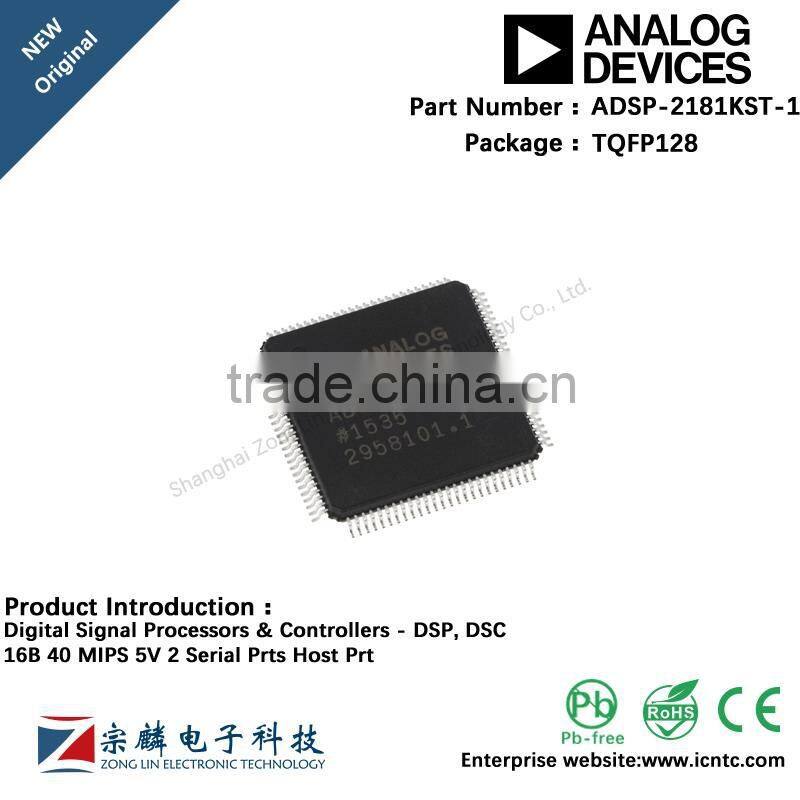 Genuine original ADSP-2181KST-133 TQFP128 TQFP128 ADSP-2181 Signal Processor