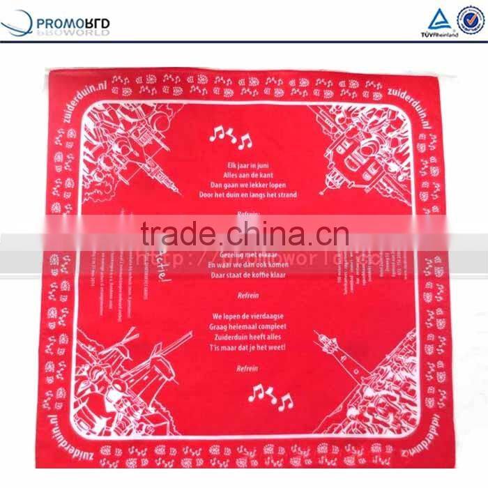 Wholesale Customized Printed Cotton Magic Scarf