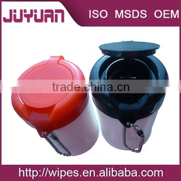 private logo OEM ODM mini canister 30pcs promotional facial wipes