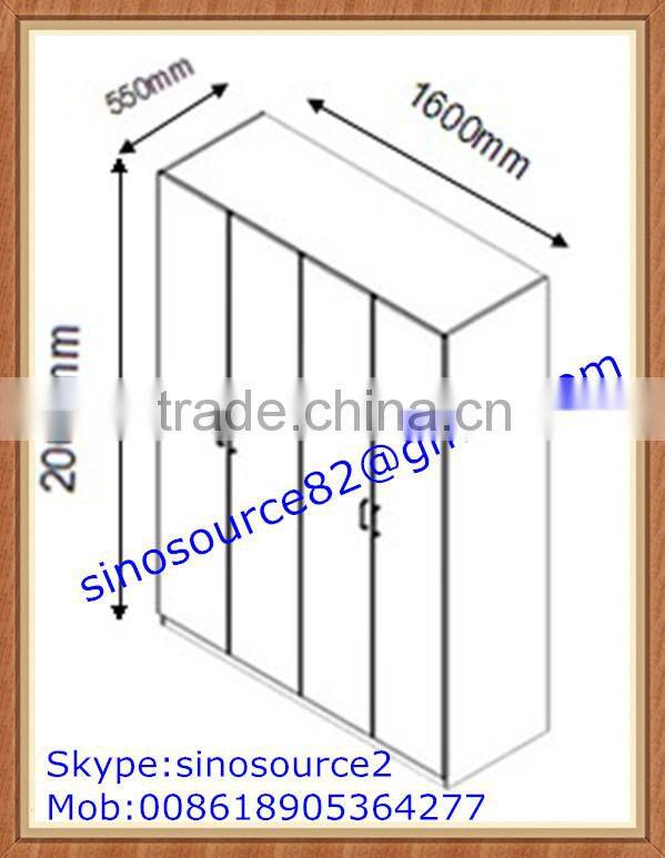 best sale Bedroom Wardrobe Closet And Furniture Material Factory