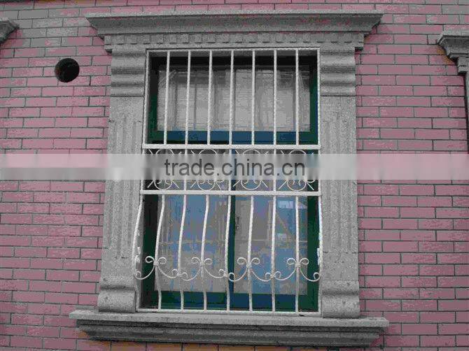 Top-selling wrought iron window grill design