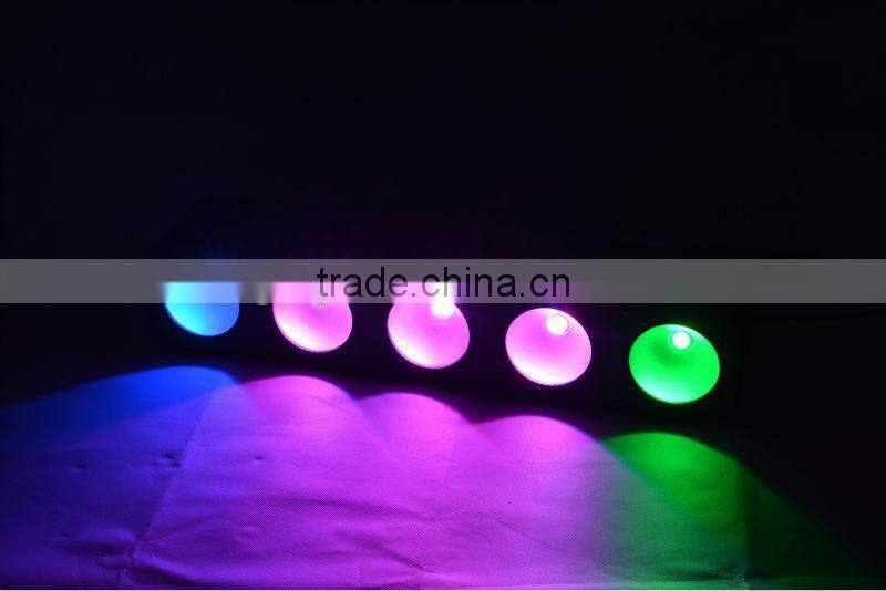 5X15W COB led bar light hot sell stage effect light/ led disco effect light/ KTV light