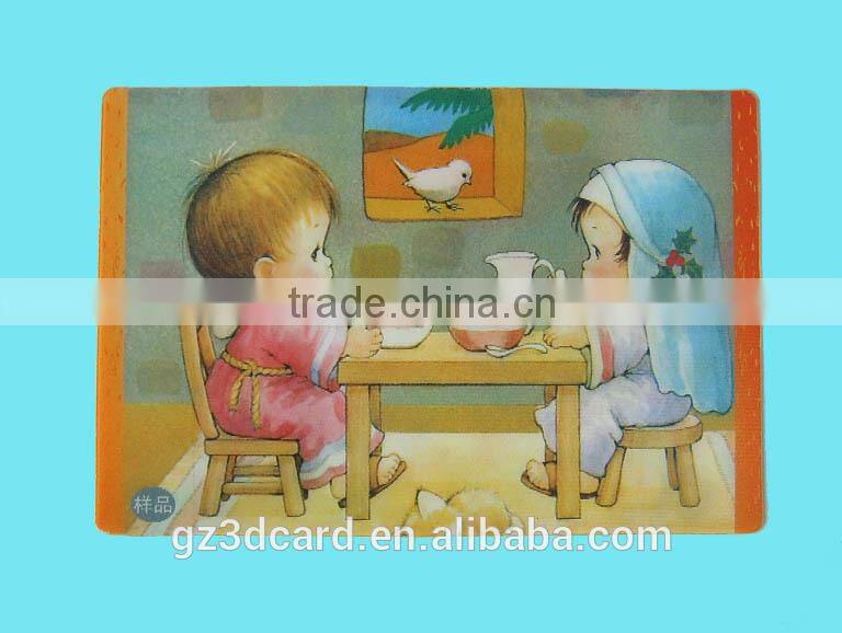 Guangzhou Lifeng 3D place mat with lenticular effect