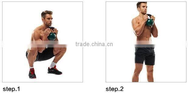 2016 new design cast iron Crossfit competition steel kettlebell