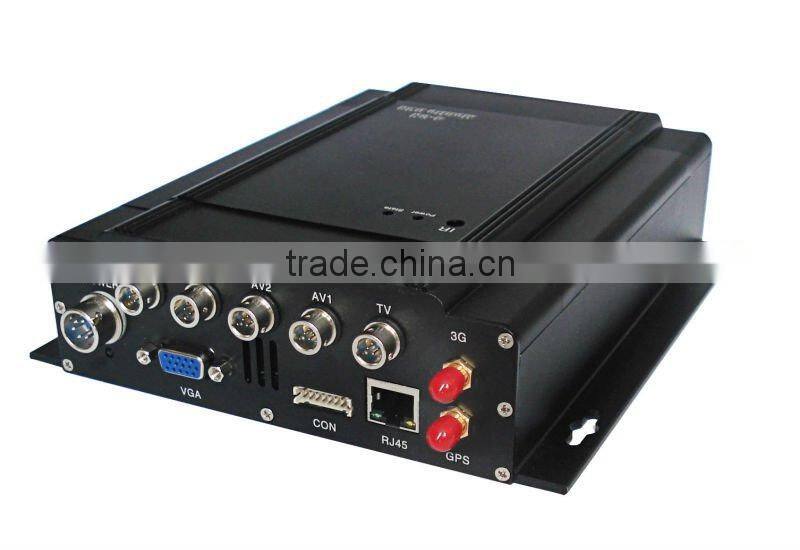 4 channels MPEG-4 motion detect mobile DVR