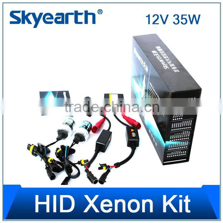 Car AC Slim H1 H7 9005 9006 Focus 6000K 12V 35W HID Ballast Xenon Light Kit