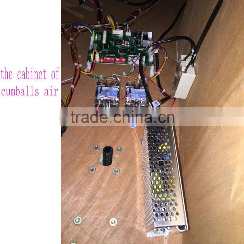 Children Amusement Park Equipment I Love Cumballs 4 Person Air Hockey Table Coin Pusher Machine For Sale