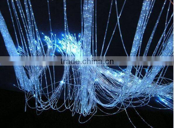 Waterfall curtain Decorative PMMA sparkle fiber optic lights