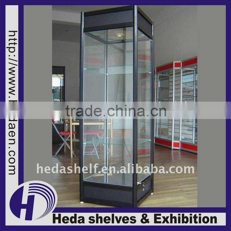 Rectangular Titanium-alloy Display Showcase