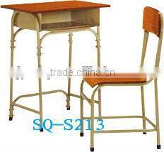 HOT SALE simple school desk and chair SQ-S207