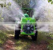 farm sprayer with PTO shaft