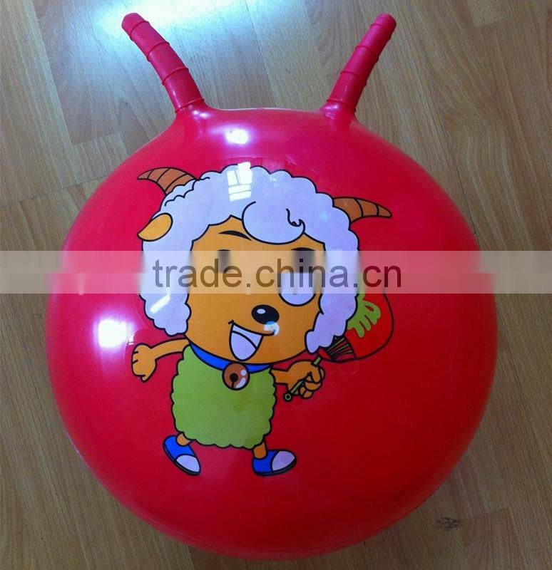 PVC jumping toy ball