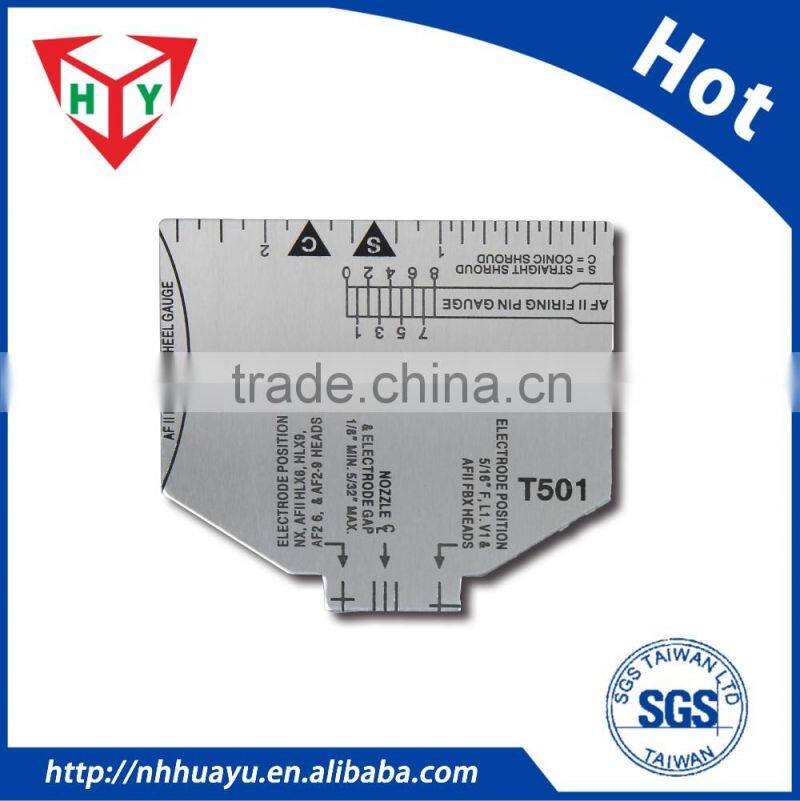 Custom metal brand trademark