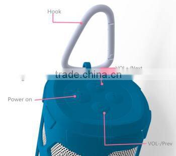 Factory direct sale portable outdoor stereo music bicycle bluetooth speaker