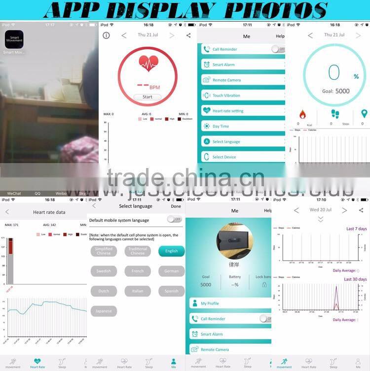 Factory Directly Wristband Activity Tracker With Heart Rate, 2016 Hot Sale Smart Sport Bracelet