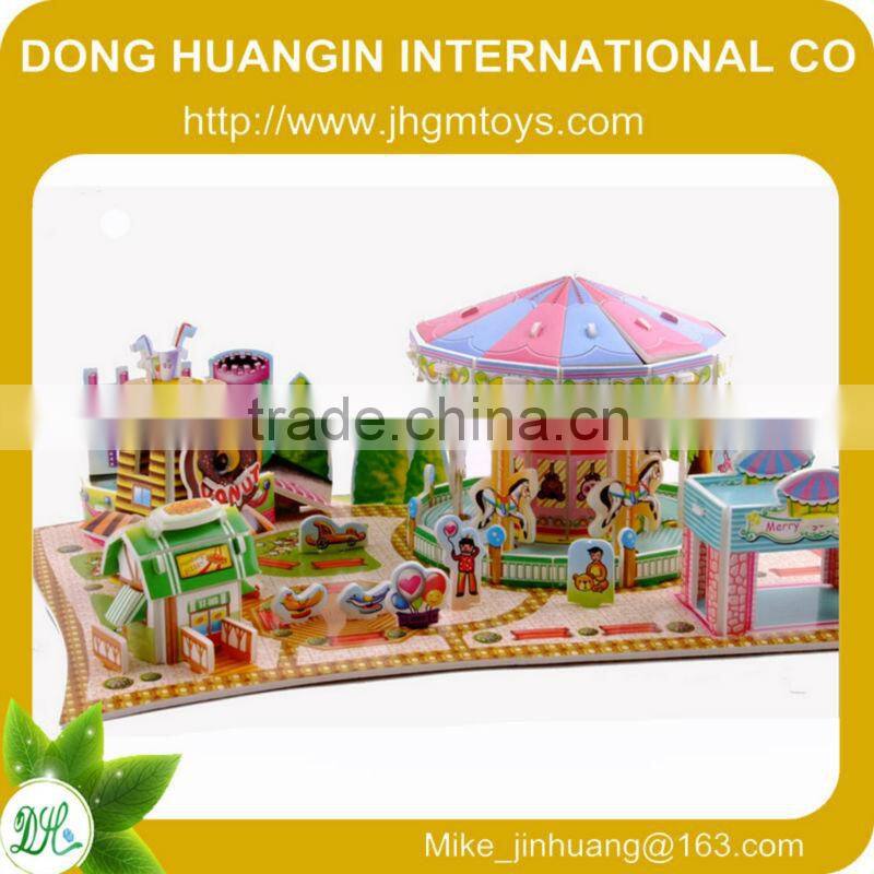 New design Windmill House diy 3d puzzles