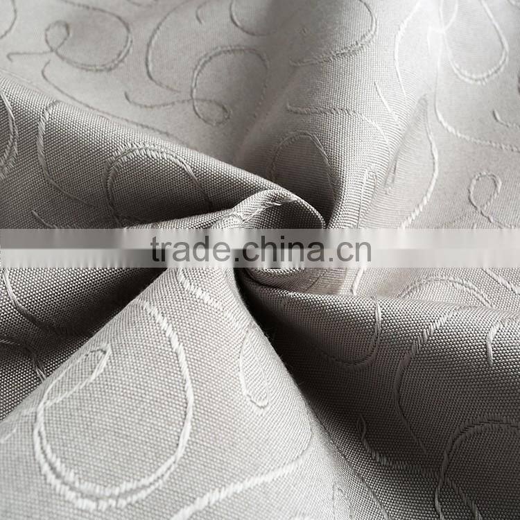 blackout jacquard blackout curtain