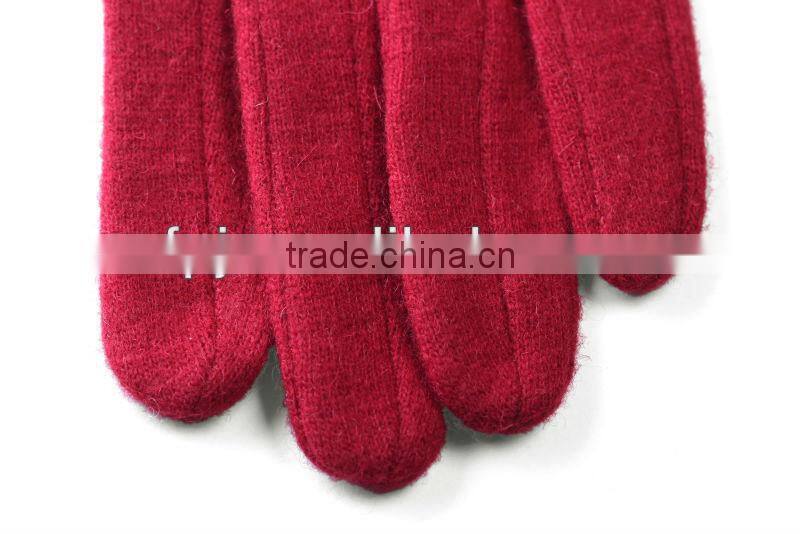 ZF3005 Genuine Cheap Wool Lady dress Fashion Gloves