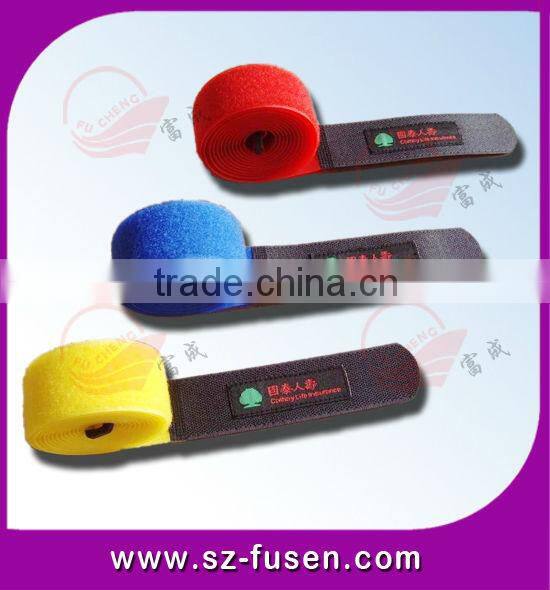 Customed logo Colorful plastic buckle magic tape bandage