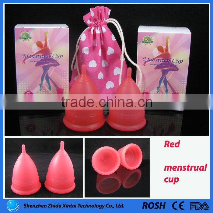2016 lady used period cup, silicone cup menstrual products