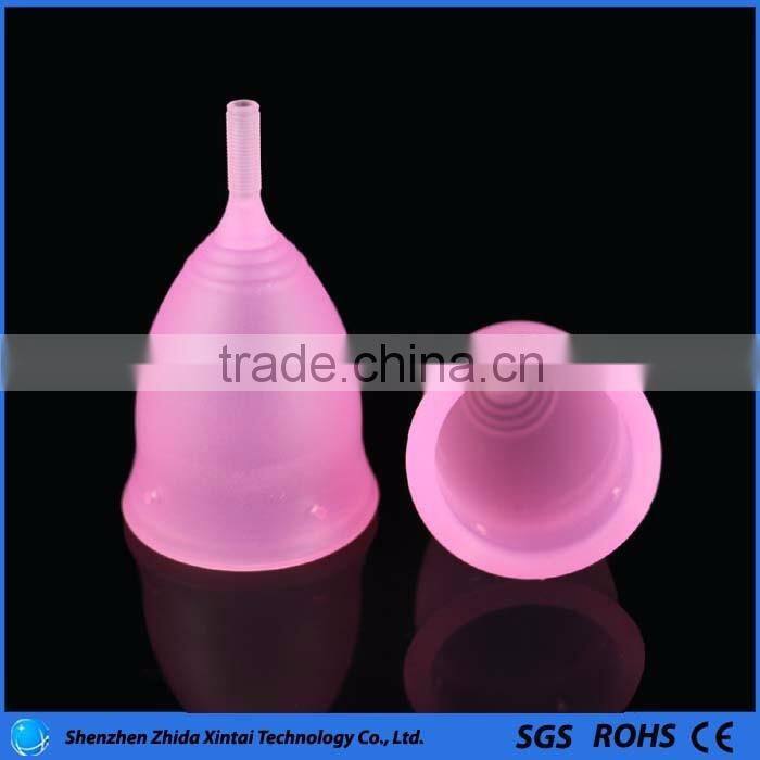 100% FDA silicone menstrual cups period cup for lady menstruation