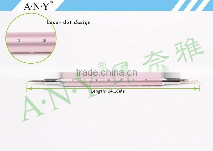 ANY Nail Art Beauty UV Gel Nails Design Single Piece Metal Nail Art Dotting Pen