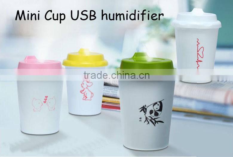 2014 Newest Office desk USB Humidifier Air Purifier Humidifier with High Quality