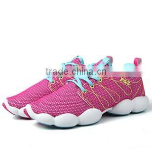 2016 fashion breathable running shoes lace-up sport shoes casual shoes