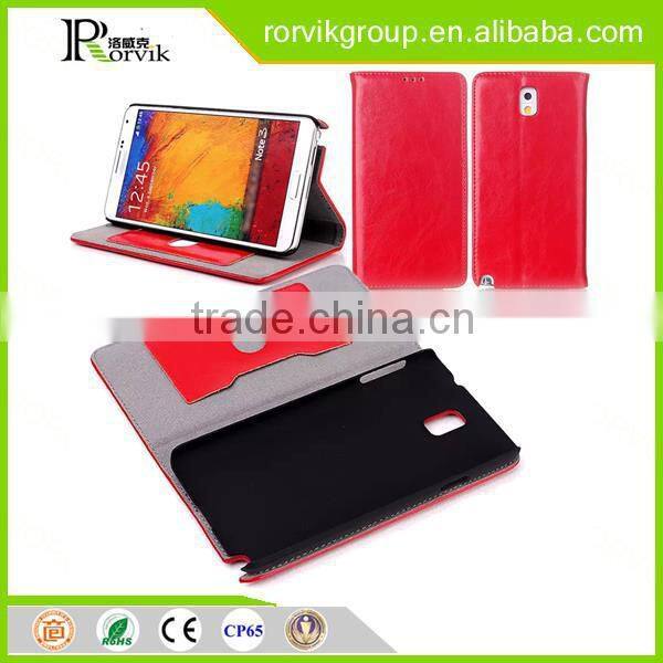stents mobile phone case leather with great price for Samsung Galaxy NOTE 3