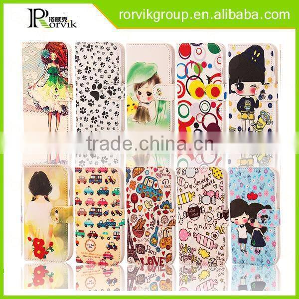 2 in 1 PU Leather Cell Phone Case Sublimation Printed Technology for Samsung Galaxy S4 I9500