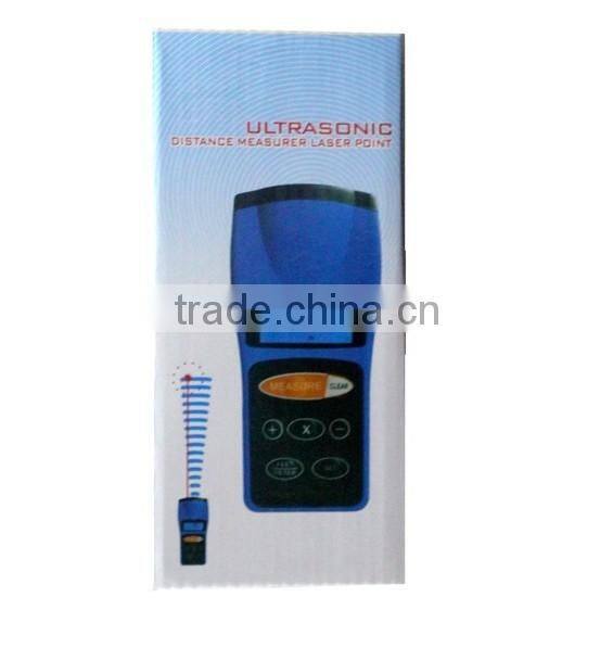 Digital Ultrasonic Distance Measurer with Laser Pointer