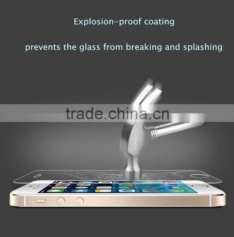 9H 2.5D Tempered Glass explosion-proof Screen Protector for iPhone5/5S