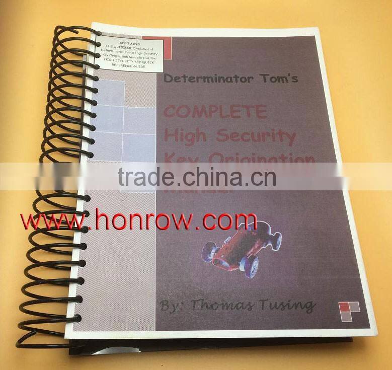 Original Determinator Security key origination manuals key programmer manual car lock manual