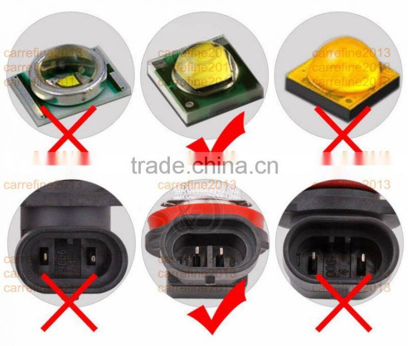 dc 12v h8 h9 h11 smd 5630 auto car pure white led fog light drl daytime running light bulb lamp car fog lamp