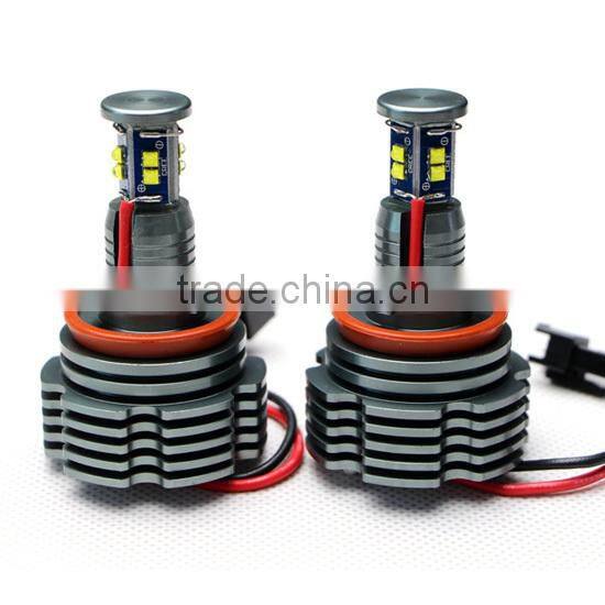 error free h8 80w angel eye lamp for bmw e61 e60 e90 e91 e92 e82 e87 x1 angel eyes led marker light