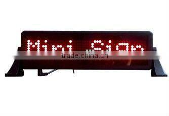 taxi top light,bulb taxi sign,LED taxi sign