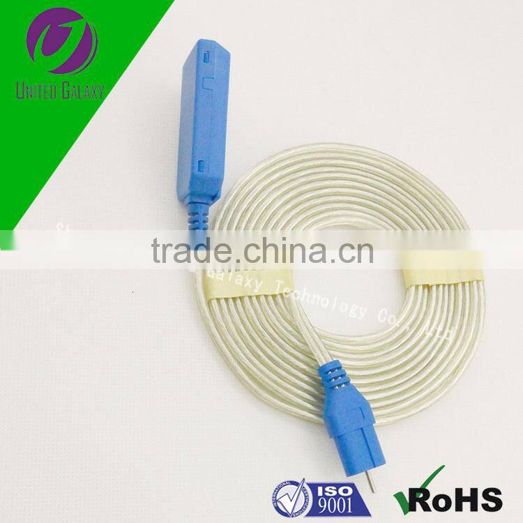 6.3plug surgical ESU cable for grounding pad