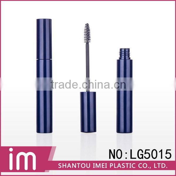 2015 Eye makeup dark blue empty mascara tube packaging