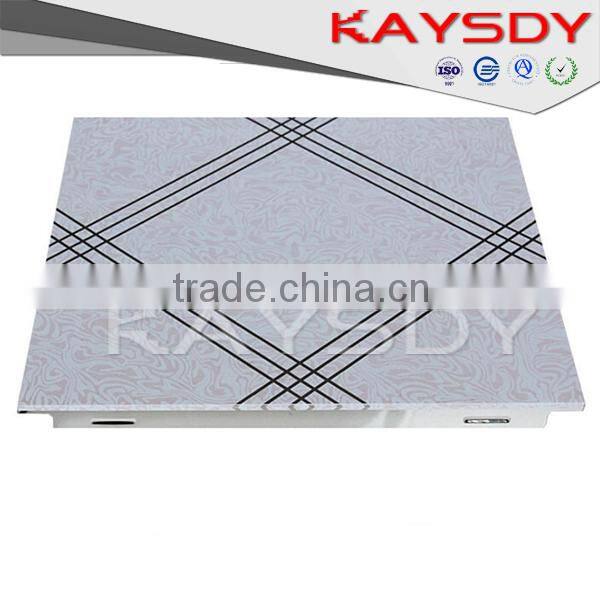 innovative artificial clip-in square aluminium ceiling tiles artistical