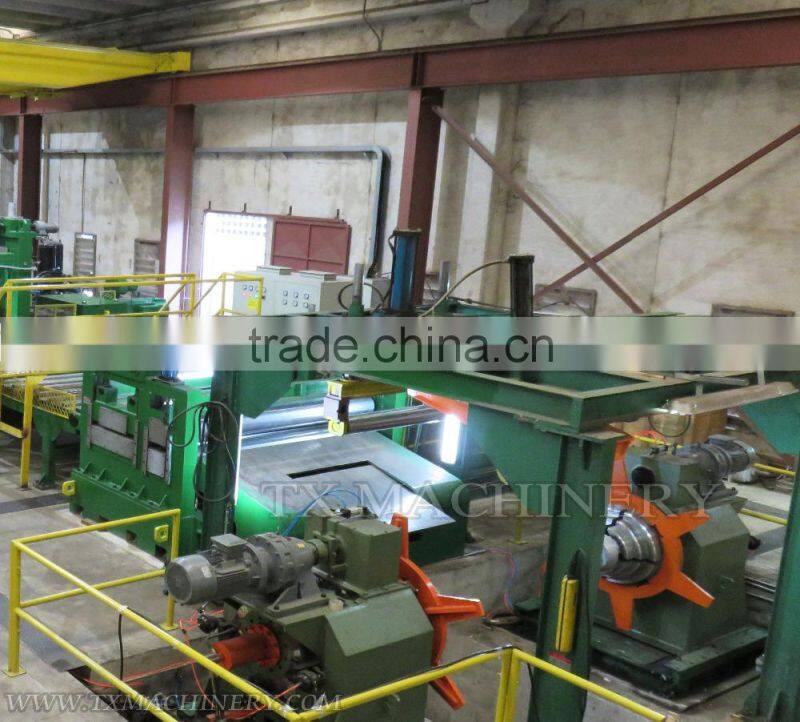 TX1800 High Quality Automatic /hot rolled/cold rolled/Medium-heavy plate steel cut to length line