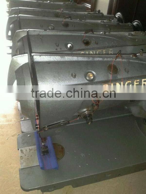 reconditioned singer grey golden color 457 used zig zag sewing machine
