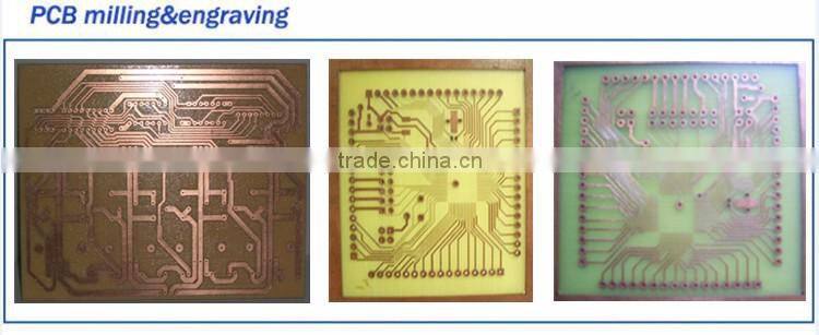 Jinan Zhuoke small mini pcb cnc milling drilling machine working table moving ZK-6060 600*600mm