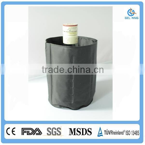water pocket travel gift plastic ice wine cooler