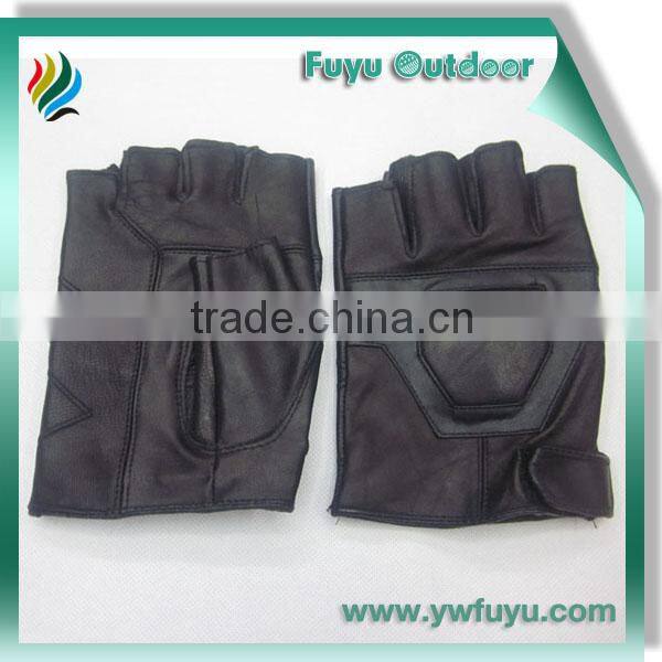 half finger police gloves