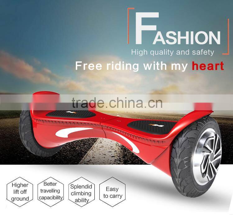 HX 6.5 inch self balancing scooter 2 wheel for kids with CE FCC RoHs UL certificate