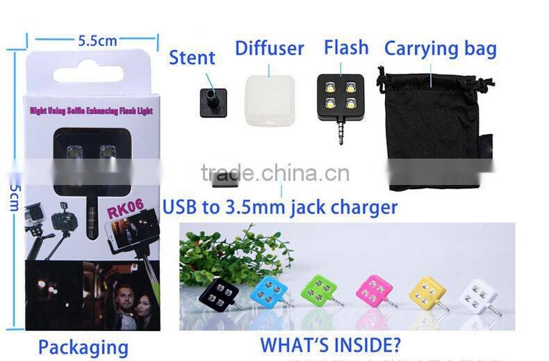Night Selfie Led Flashlight For Smart Phone Night Selfie Helper