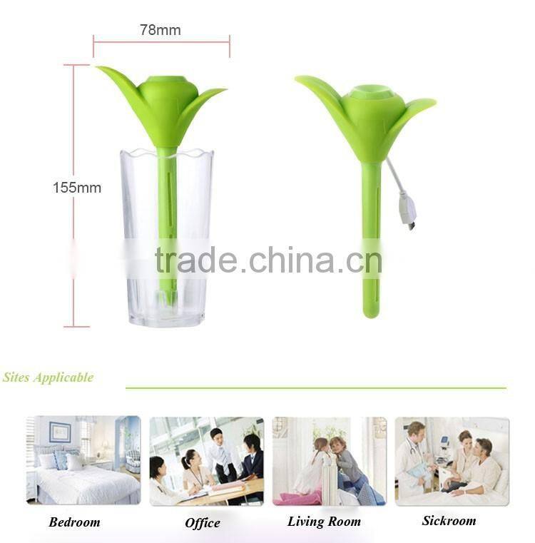 Factory Wholesale Flower Mini Humidifier
