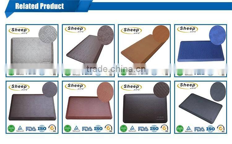 Factory wholesale hairdresser custom foot mat massaging floor cushion